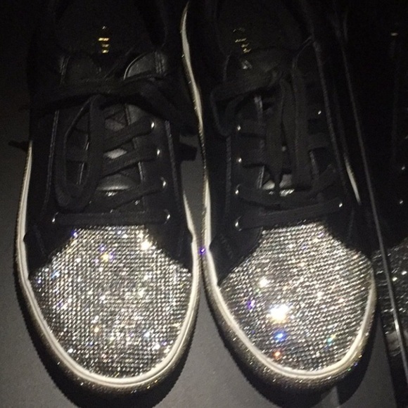 HOST PICK!!! New - Glamorous  Rhinestone Sneakers - Picture 4 of 7